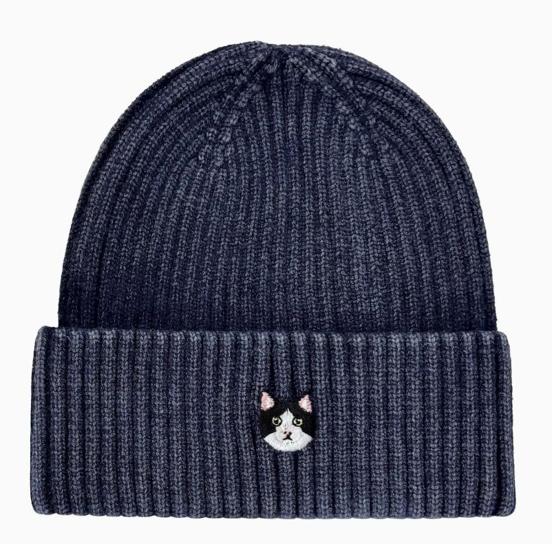 Tuxedo Cat Beanie