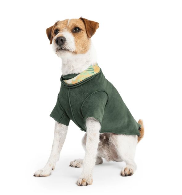 Resort Pullover, Color: Hunter Green/Hummingbirds, Size: 6