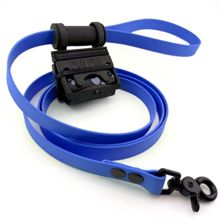PooPro Leash, Color: Blue