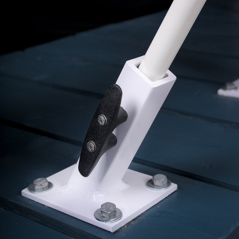 Fixed Position Mooring Whip Deck Mounted