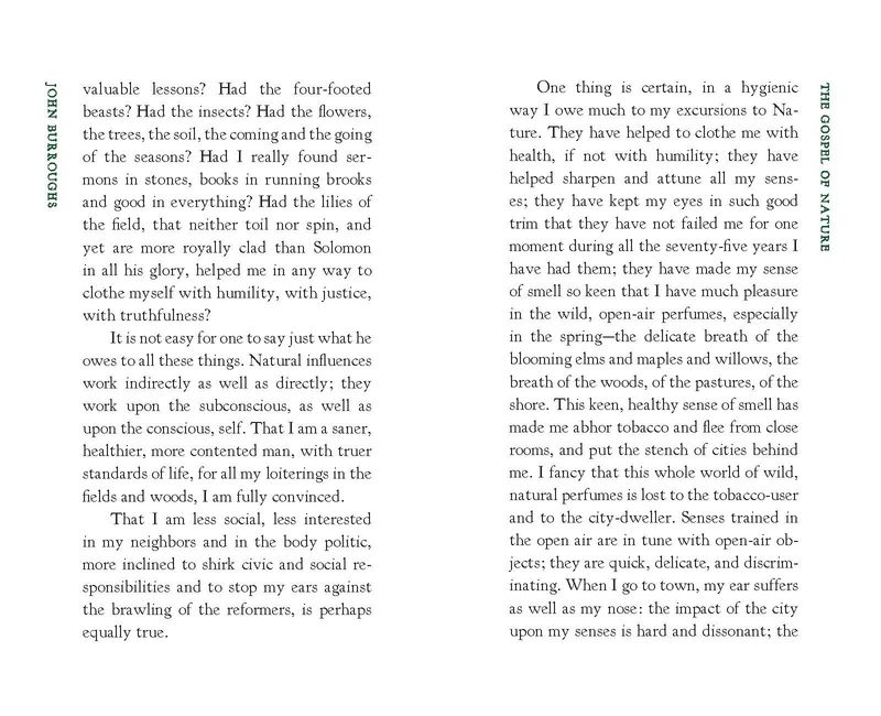 'The Gospel of Nature'