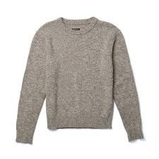 Wharf Knit Sweater, Color: Salt &amp; Pepper, Size: S