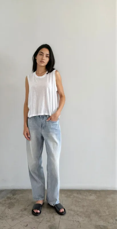 Cropped Muscle Tee