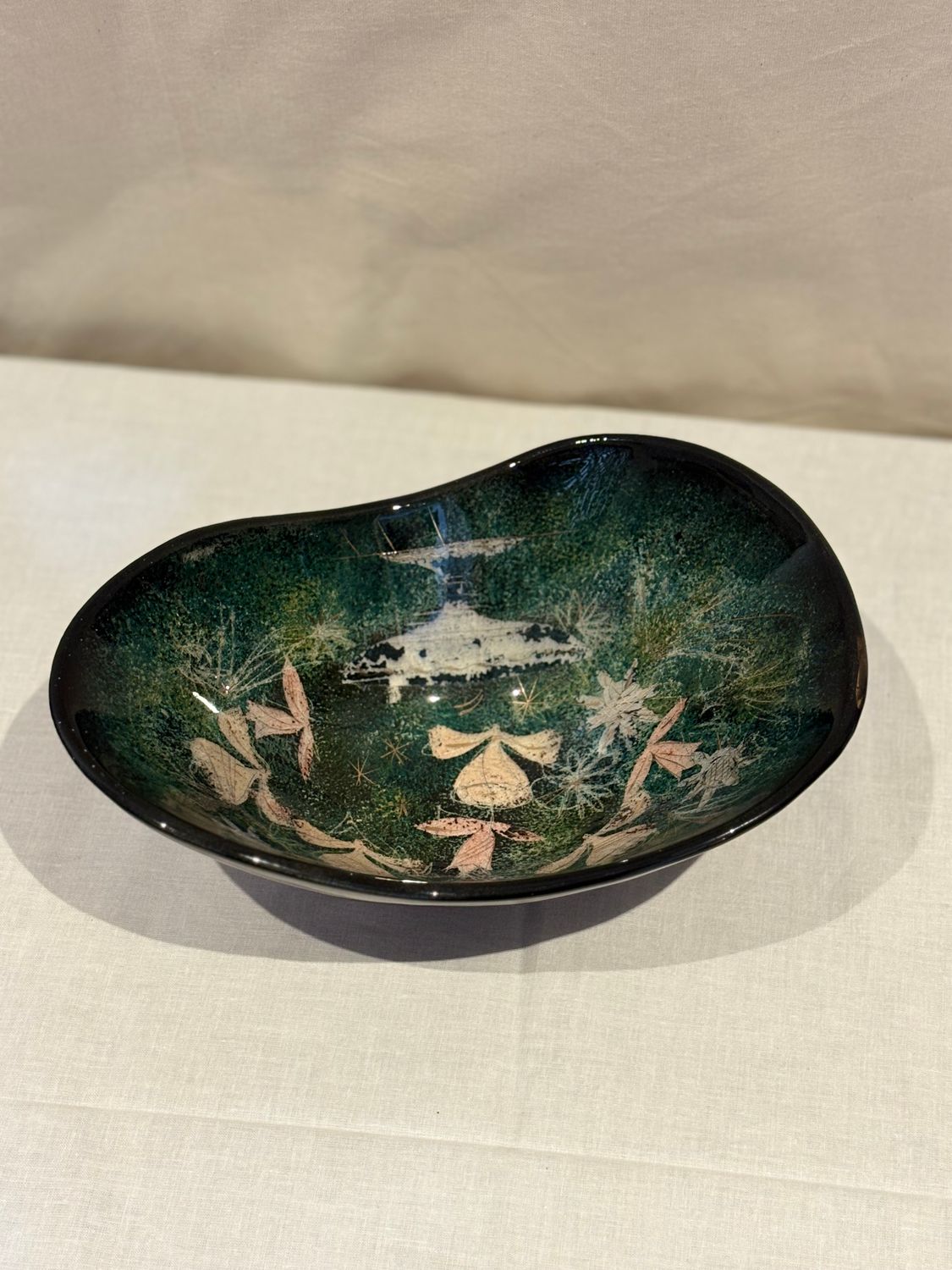 Vintage Sascha Brastoff CA Freeform Dish