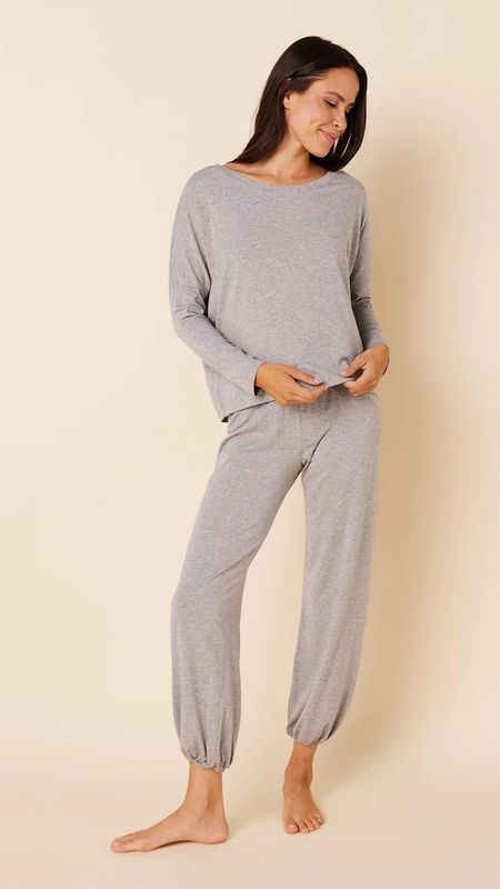Pima Knit Pullover Set