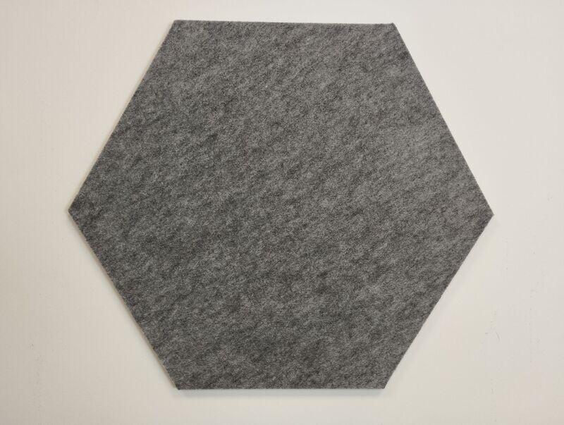 Hexagon groß anthracite