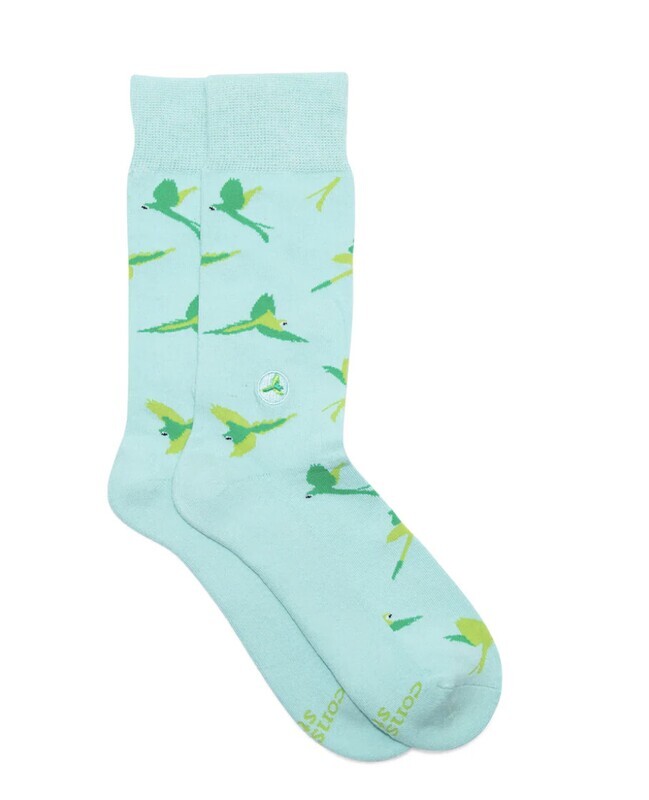 Socks that Protect Macaws (Med)