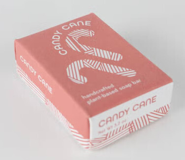 Candy Cane Soap