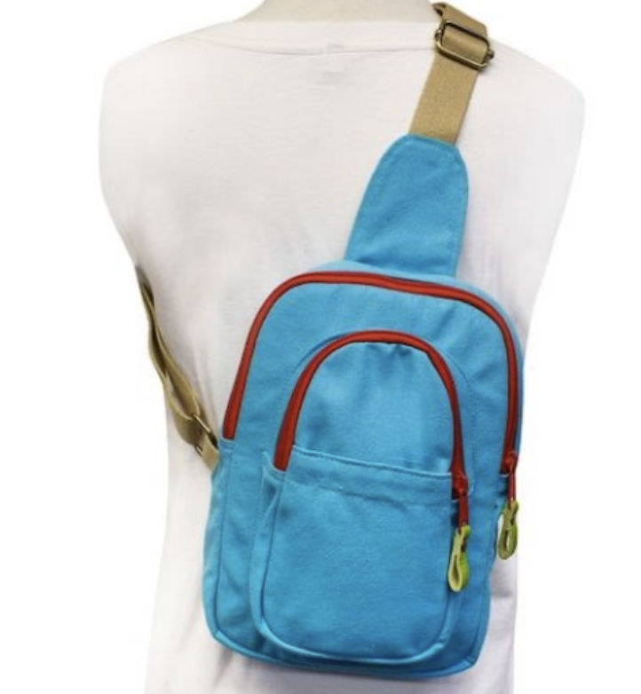 Tri-Color Sling Bag