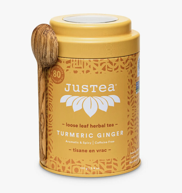 Turmeric Ginger Tin &amp; Spoon