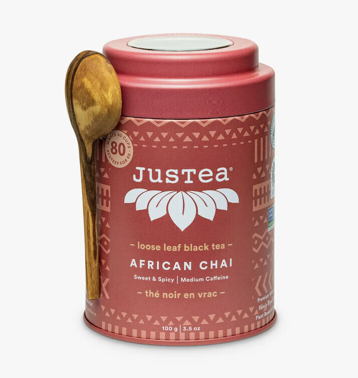 African Chai Tin &amp; Spoon