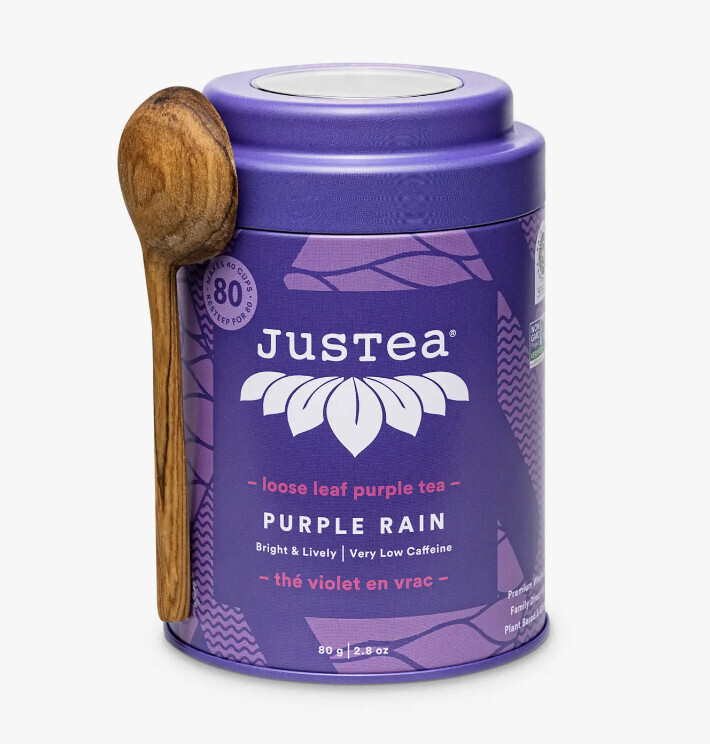Purple Rain Tin &amp; Spoon