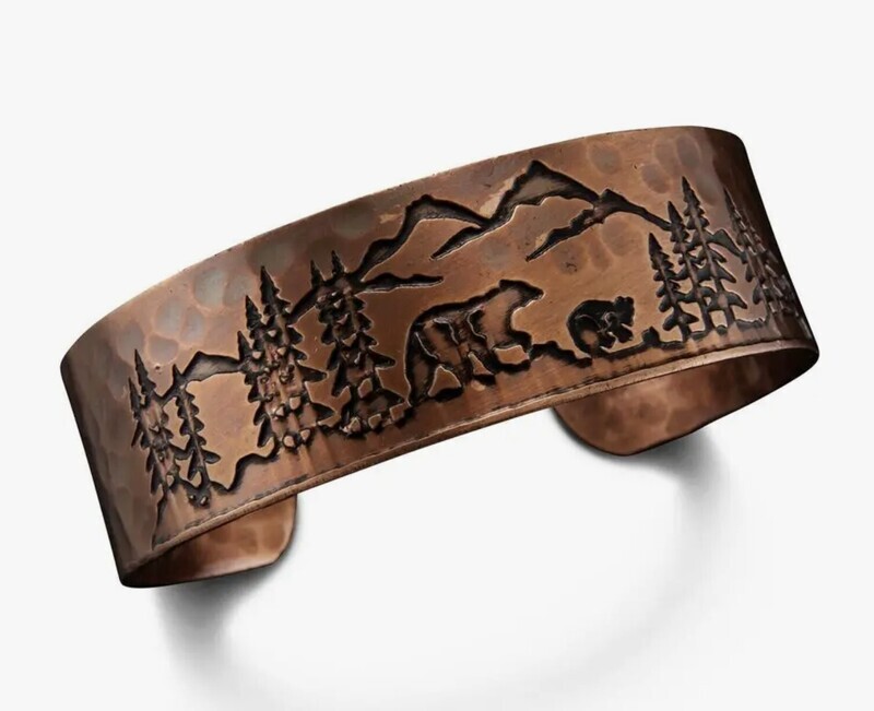 Copper Cuff - Mountains