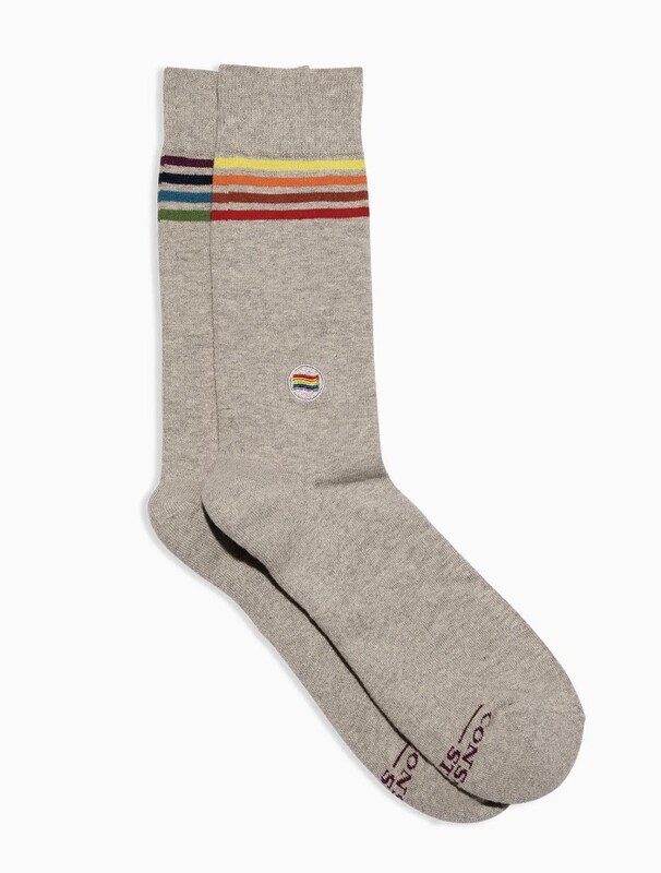 Socks that Save LGBTQ Lives (M, Grey)