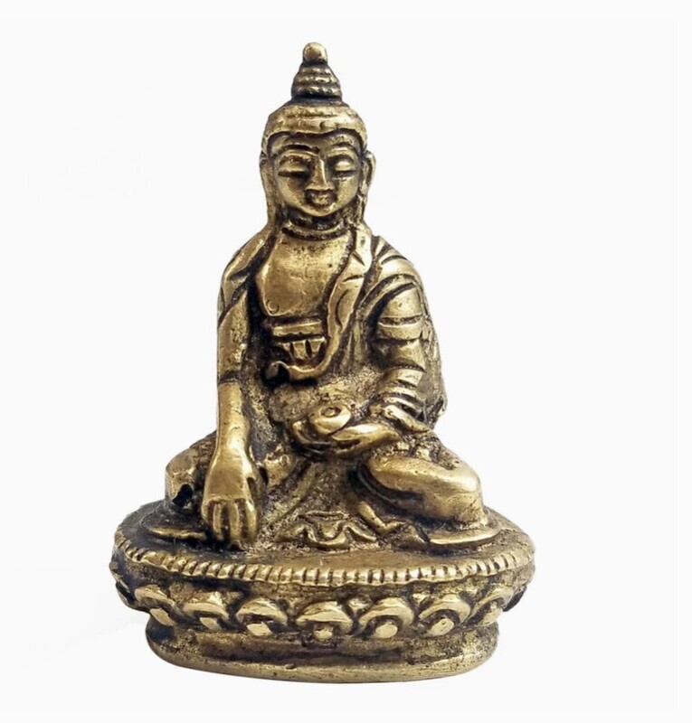 Brass Medicine Buddha