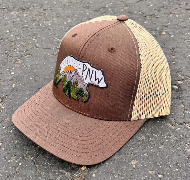PNW Bear Trucker Hat (BRN)