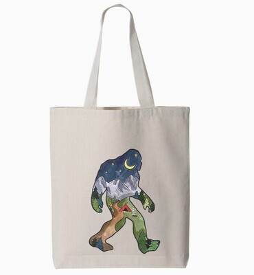 Night Sasquatch Tote