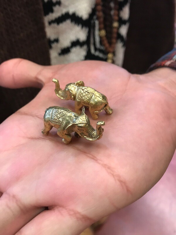 Lucky Brass Elephant
