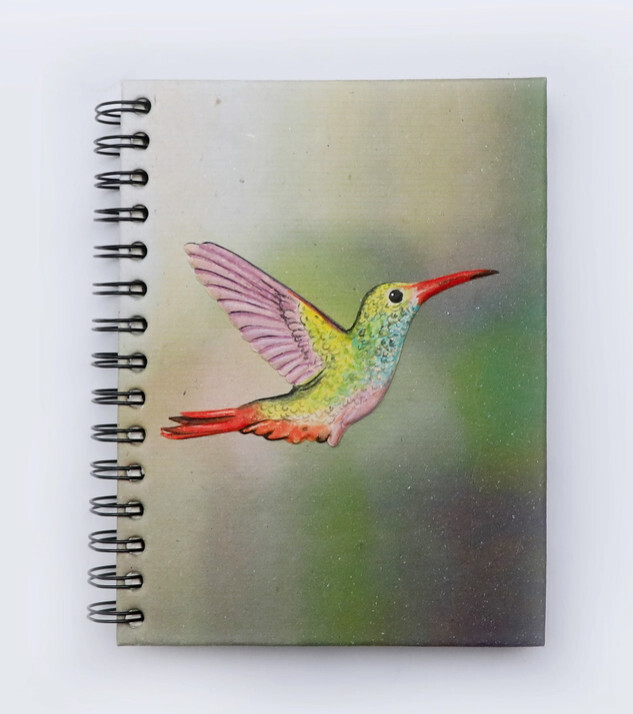 Ellie Pooh Notebook -  Hummingbird Design