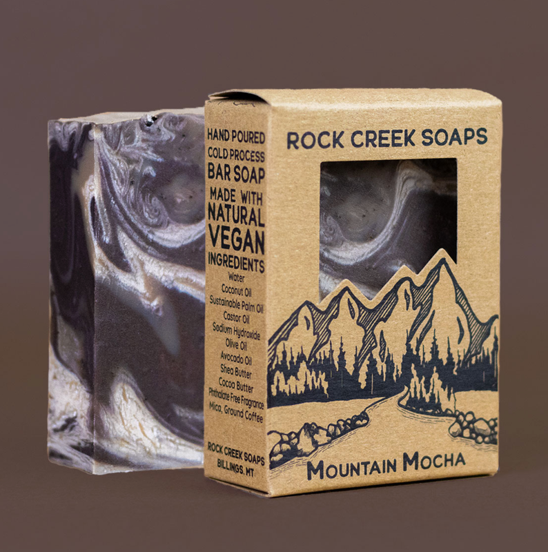 Mountain Mocha Bar Soap - Espresso &amp; Sweet Cream