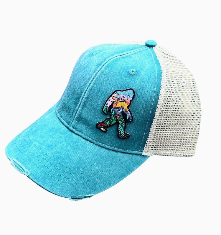 Sasquatch Distressed Patch Hat (Forest)