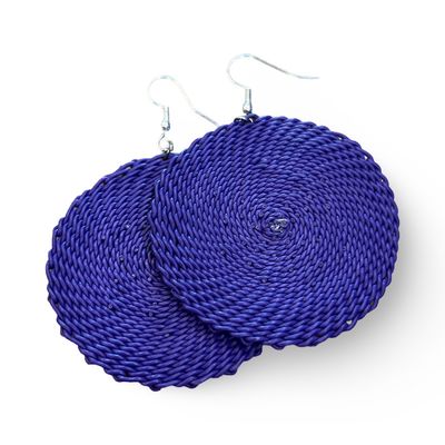 African Hope Earrings  (purple)