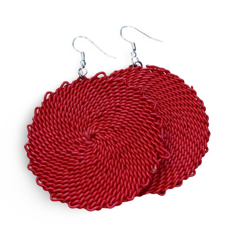 African Hope Earrings (red)