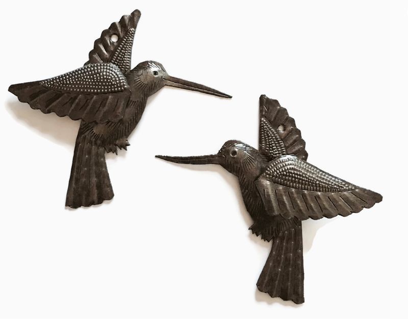 Hummingbird Art (set of 2)