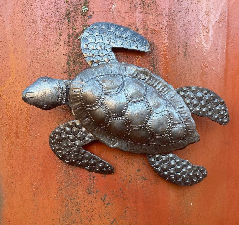 Turtle Metal Art