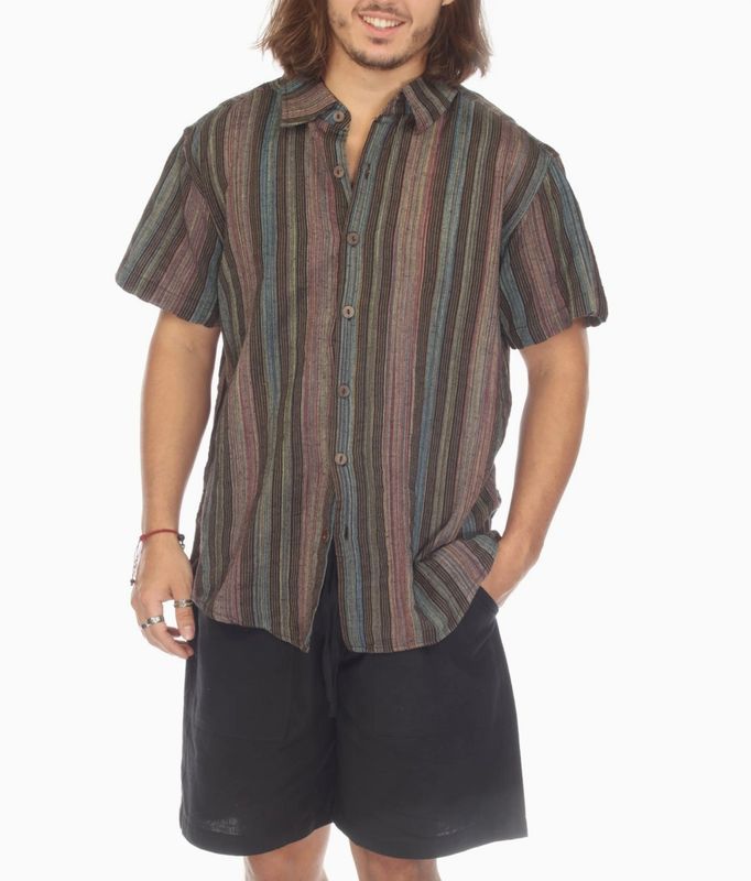 Stripe Button Down Shirt