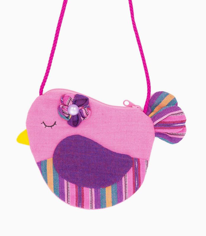 Little Birdie Purse (Pink)