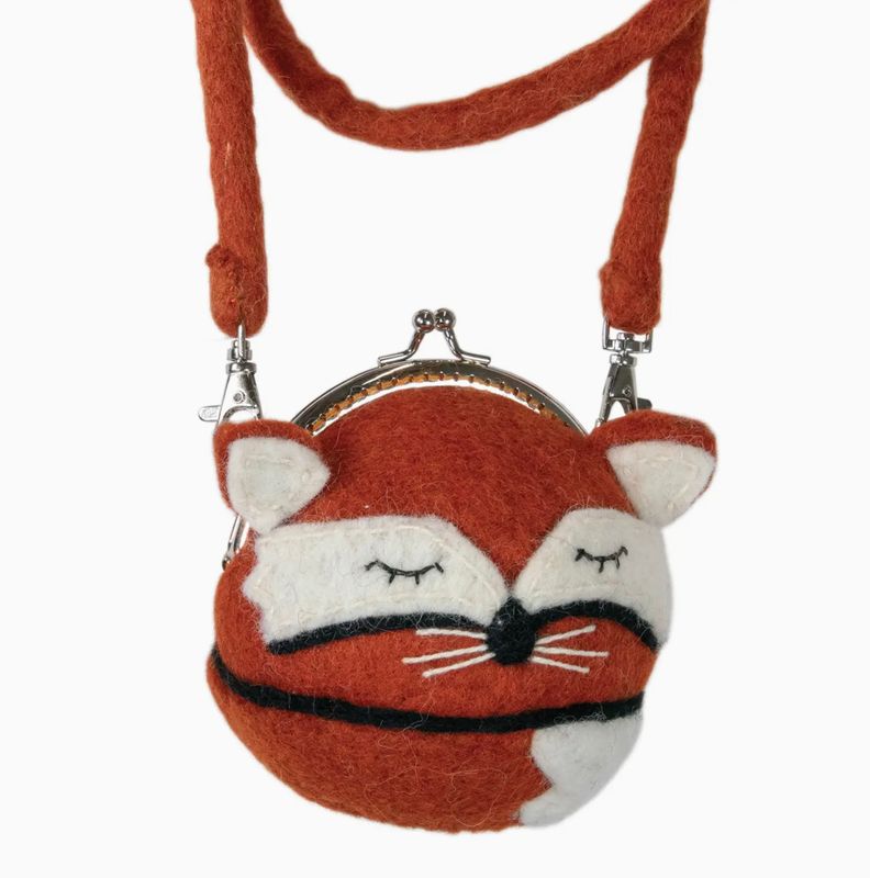 Sleepy Fox Clutch