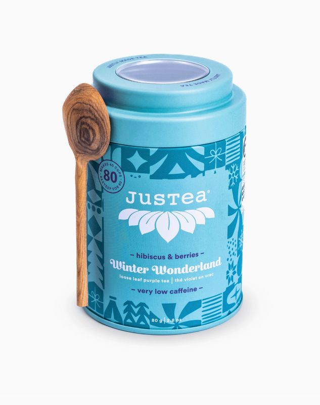 Winter Wonderland Tin &amp; Spoon