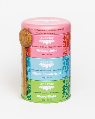 Holiday Trio Tin &amp; Spoon