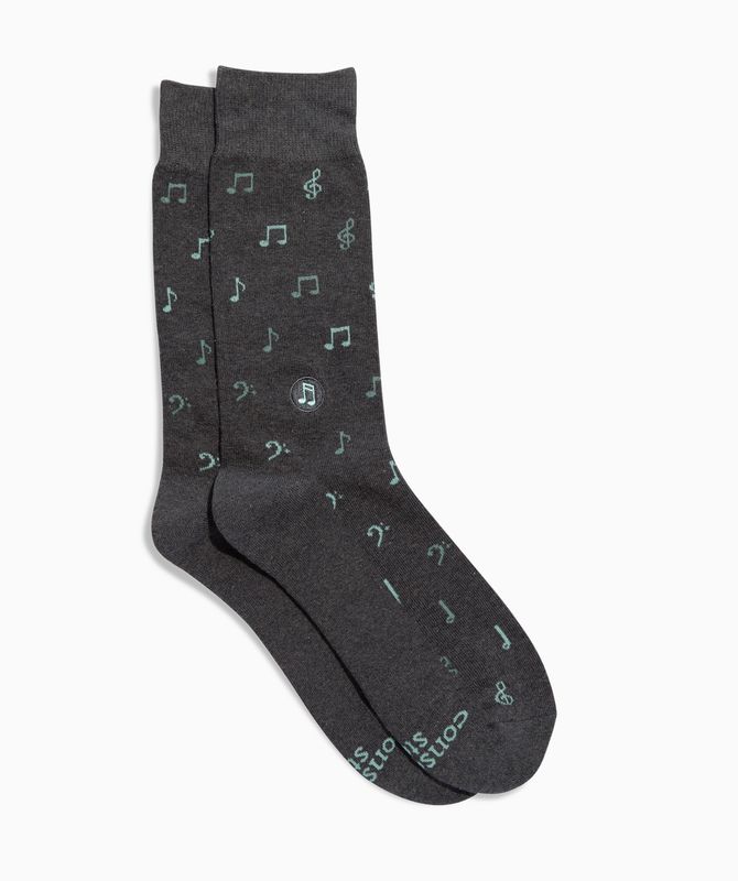 Socks that Support Music