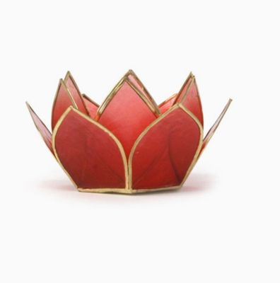 Mini Gemstone Lotus - Ruby