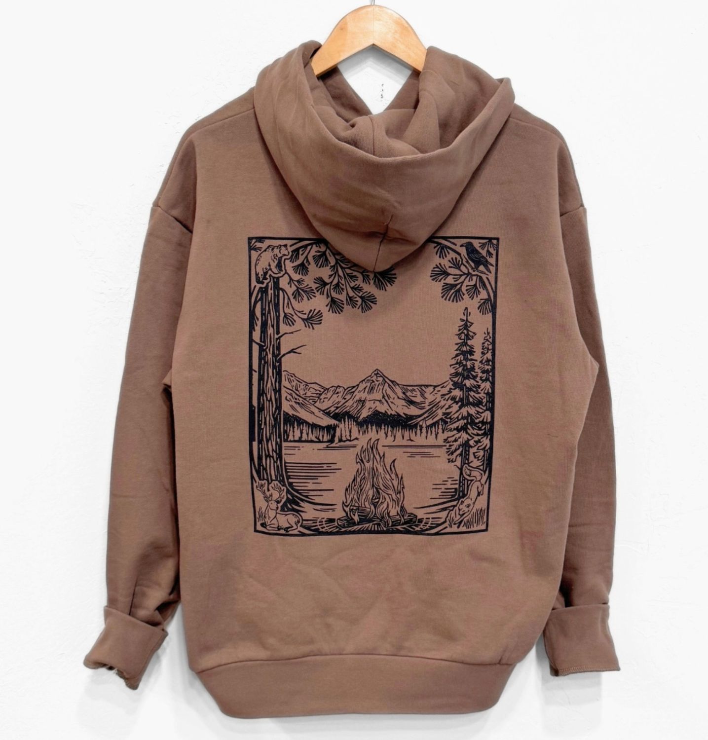 Fireside Unisex Hoodie, Size: S