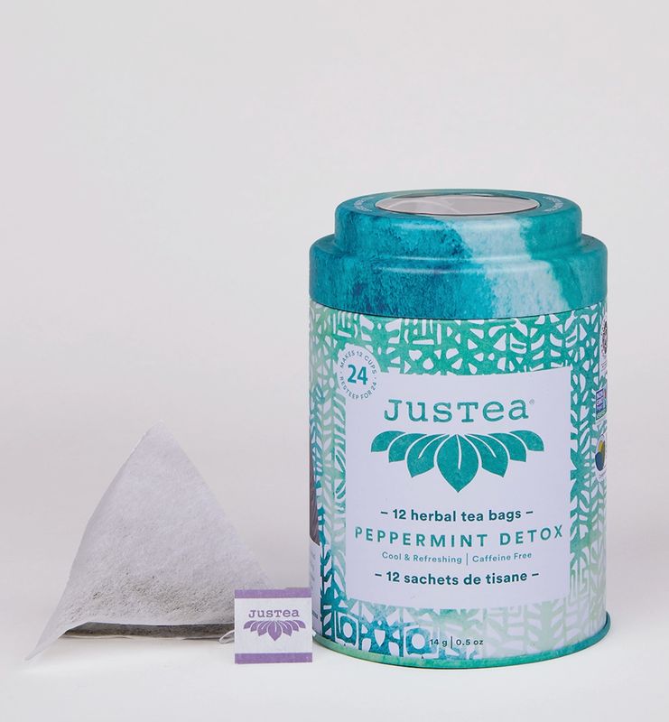 Peppermint Detox Tea Bag Tin