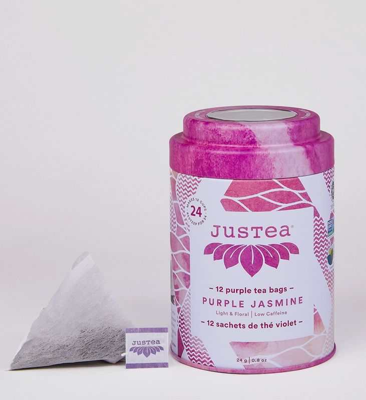 Purple Jasmine Tea Bag Tin