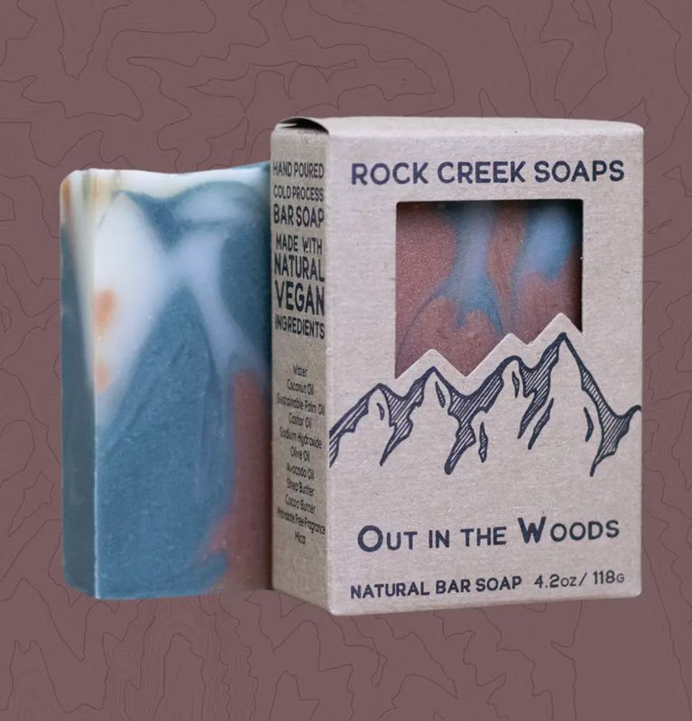 Out in the Woods Bar Soap - Deep Forest &amp; Crisp Air