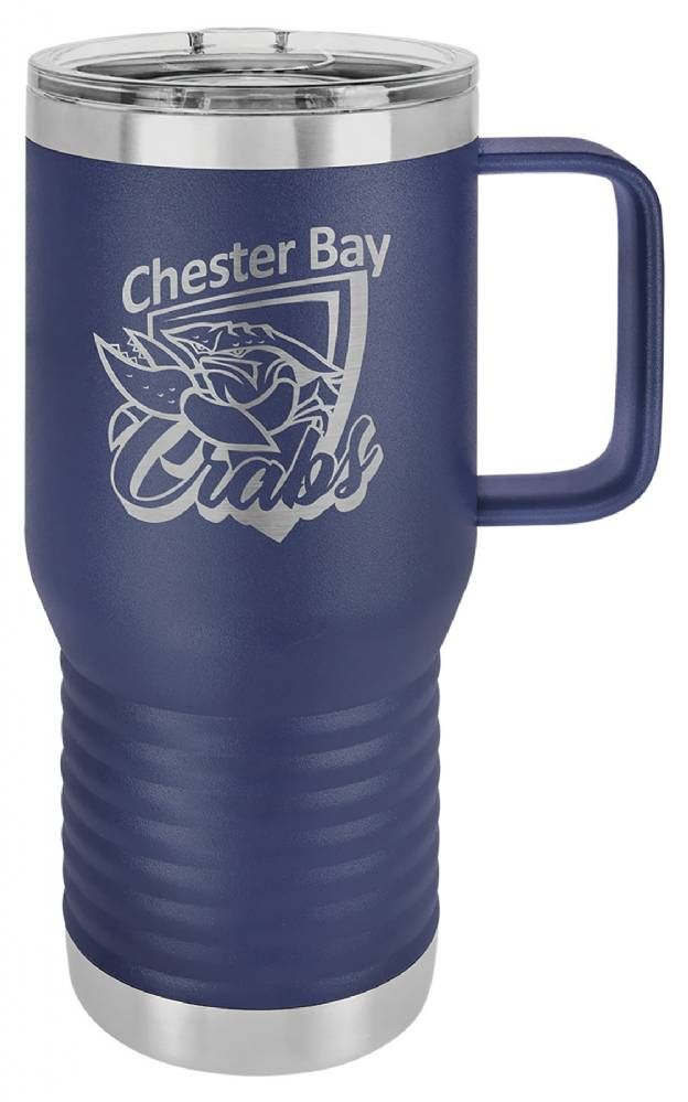 Laser Engravable 20oz Polar Camel Vacuum Insulated Travel Mug with Slider Lid