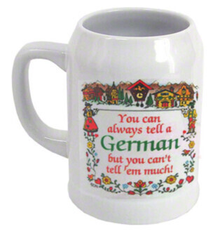 Beer Mug - 22 oz Ceramic Tankard