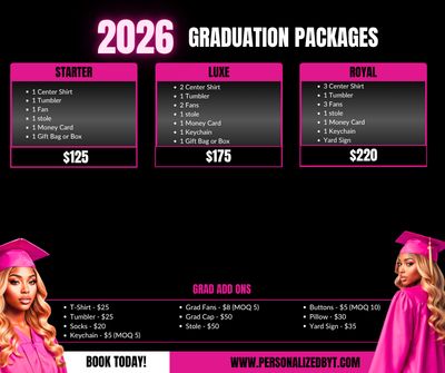 GRADUATION PACKAGES