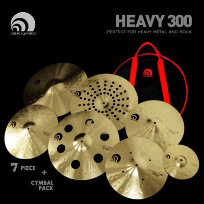 Cymbales Izinck 8sl-14cr-14hh-16cr-18ch-20ri + sac