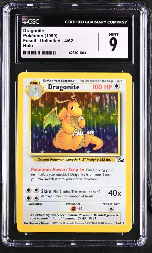 Dragonite #4 CGC 9