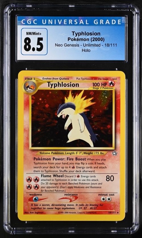 Typhlosion #18 CGC 9.5