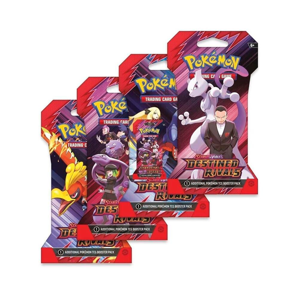 Destined Rivals Sleeved Booster Pack [4 Packs]