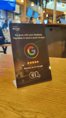 Google Review NFC Display Board