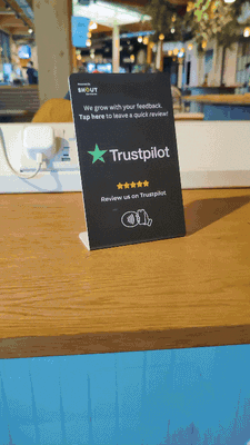 Trustpilot Review NFC Display Board
