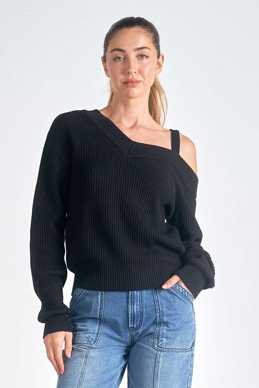 One Strap Sweater